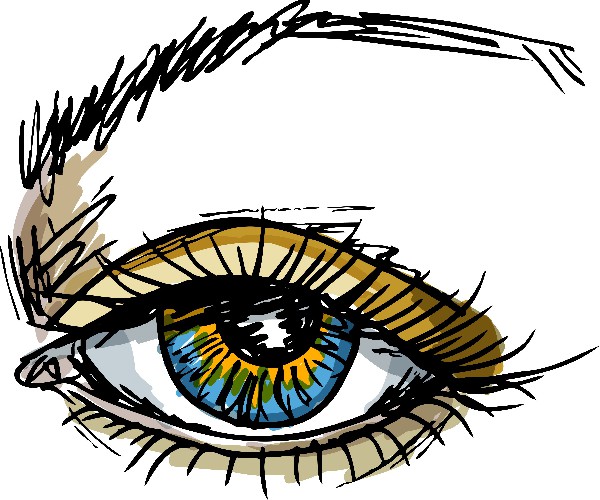 Les cils et les sourcils vous d&eacute;finissent parfaitement. Tout est dans le regard.